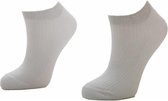 Marcmarcs korte sneaker sokken Glitter 2 paar  - 42  - Grijs
