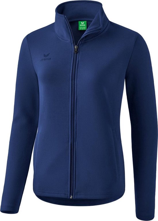 Erima Casual Dames Sweatjack - Jassen  - blauw donker - 40