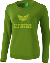 Erima Essential Dames Sweater - Sweaters  - groen - 34