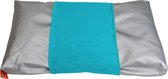 KidZ ImpulZ Band voor aankleedkussen XXL 90 x 50 cm – badstof – aqua, turquoise