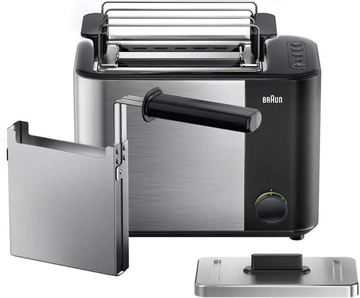 Braun ID Collection HT 5015 BK - Broodrooster - Zwart