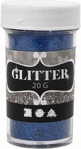 Creotime Glitter Blauw 20 Gram