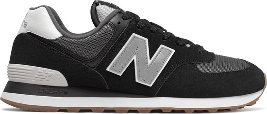 New Balance ML574 D Heren Sneakers - Black/Grey - Maat 45 New Balance ML574 D Heren Sneakers - Black/Grey - Maat 45