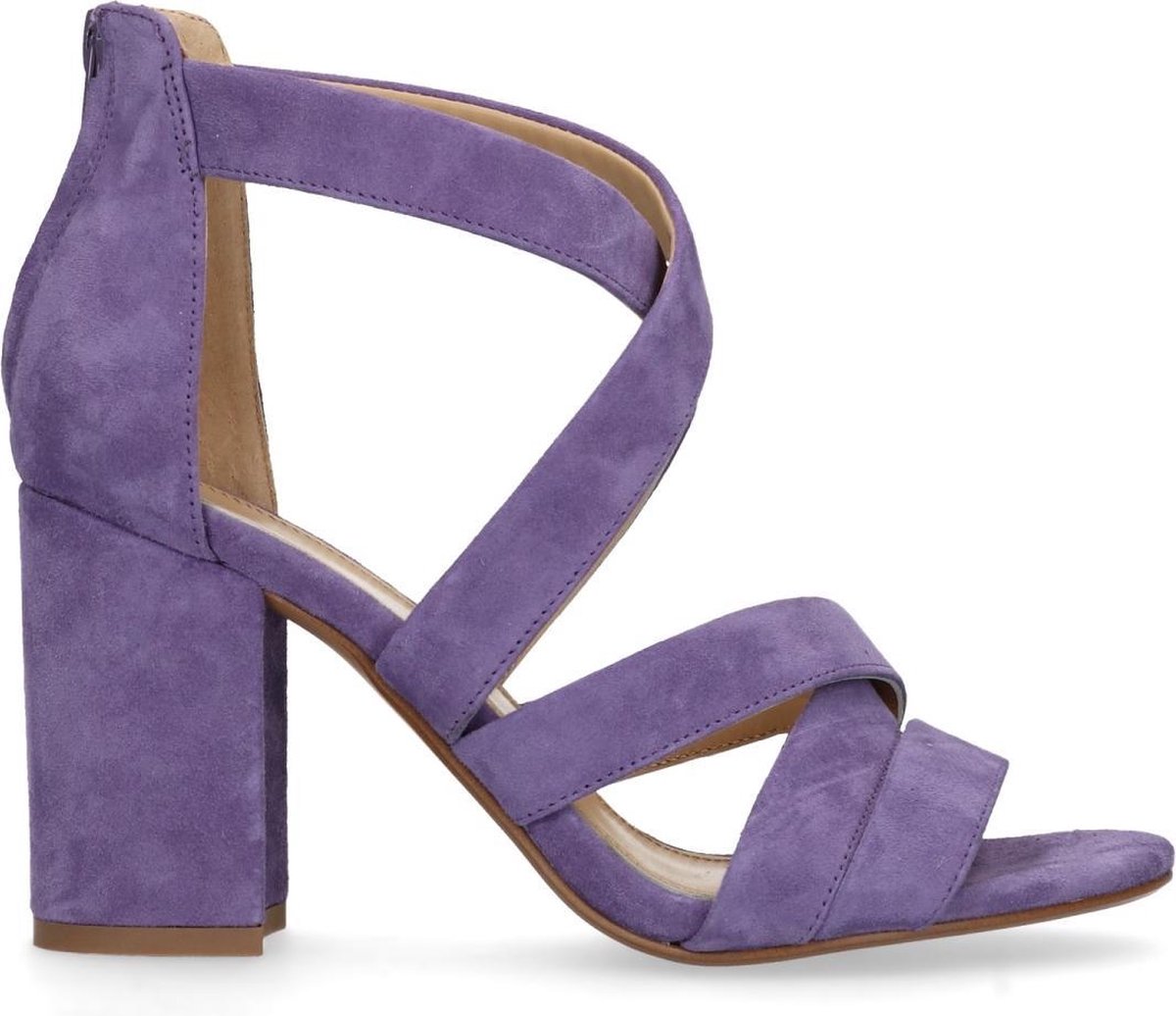 Lila sandalen met hak sale