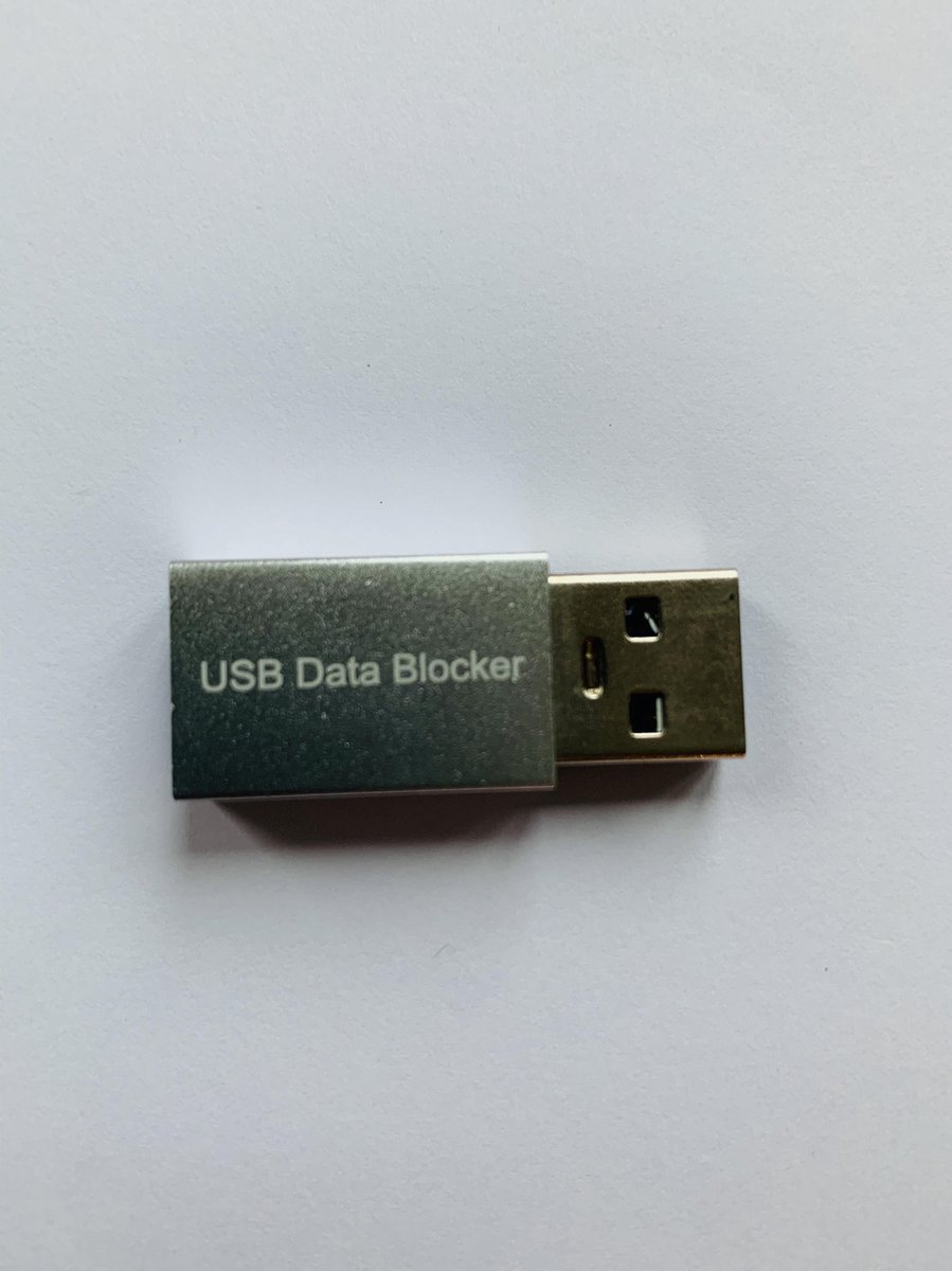 USB Data blocker juicejack defender bescherm uw smartphone tegen