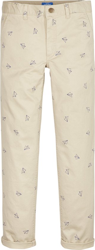 Wick Wings - Jongens - Broek - Stretch Katoen - maat 122/128