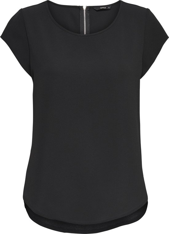 ONLY - ONLVIC S/S SOLID TOP WVN Dames Top