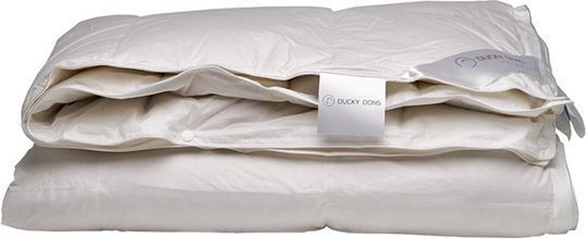 D'Orveige - Dons - 4-seizoenen dekbed - Wit - Tweepersoons - 200x220 cm - Wit