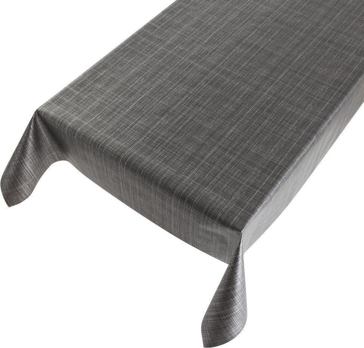 2LIF Tweed Antraciet Tafelzeil - 140 x 170 cm