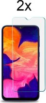 Samsung a10s screenprotector - Beschermglas Samsung galaxy a10s screen protector glas - screenprotector samsung a10s - 2 stuks