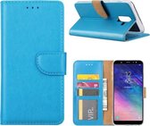 Xssive Hoesje voor Samsung Galaxy J8 2018 - Book Case - Turquoise