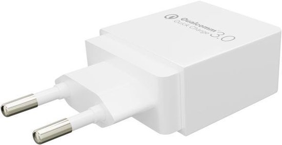 Chargeroo Quick 3.0 USB - 18W/3A - Thuislader – Telefoon... bol.com