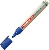 Viltstift Edding 28 whiteboard Eco rond blauw 1.5-3 mm