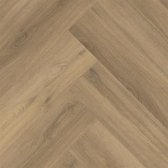 Ambiant Spigato Natural 1.132 m² | Lijm PVC vloer | Visgraat look | Bruin