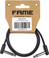 Diverse kabels - Fame BFP/60 Patch Cable Flat 600mm (Black)