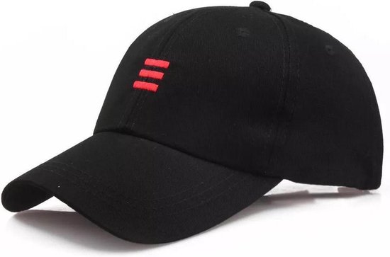 Pet - zwart - hiphop pet - pet - verstelbaar one size- unisex - heren cap |
