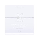 Katie Loxton Armband - 925 zilver - Love