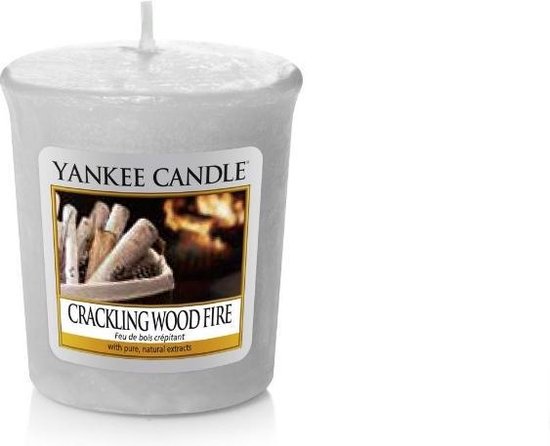 Yankee Candle Votive Geurkaars - Crackling Wood | bol.com