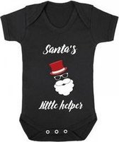 Kerst Romper Santa's Little Helper | Maat 62/68 | Kraamcadeau | Kraampakket | Baby Cadeau | Rompertje | Babykleertjes