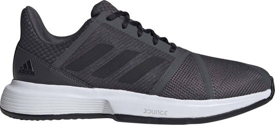 adidas CourtJam Bounce M clay Heren Sportschoenen - Grey Six - Maat 46 adidas CourtJam Bounce M clay Heren Sportschoenen - Grey Six - Maat 46