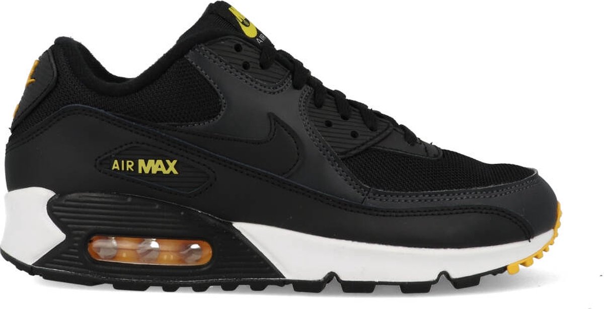 Nike Air Max 90 AJ1285-022 Zwart / Wit / Geel-40.5 | bol