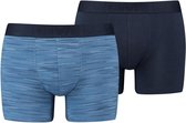 Levi's 2-pack boxershort space - blauw