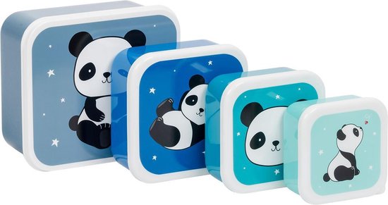 Coffret déjeuner et collation: Panda| A Little Lovely Company