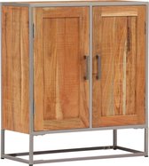 Dressoir Bruin Acacia Hout Ladekast (Incl LW 3d klok) - wandkast - Tv kast- opbergkast - Boekenkast - opbergkast - Kast met lades