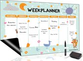 Magnetisch Weekplanner whiteboard (11) - A3 - Planbord - Dagplanner kind  - To Do Planner kinderen