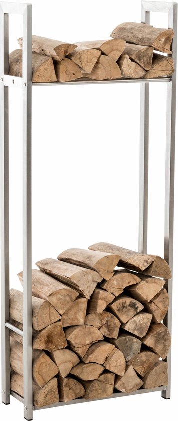 DanDiBo Brandhoutrek voor binnen, metaal, zwart, 96430, 150 cm, houtmand, brandhoutrek DanDiBo Brandhoutrek voor binnen, metaal, zwart, 96430, 150 cm, houtmand, brandhoutrek
