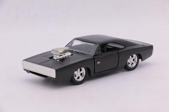Doms Dodge Charger R/T Fast and Furious 1:32 mat zwart | bol