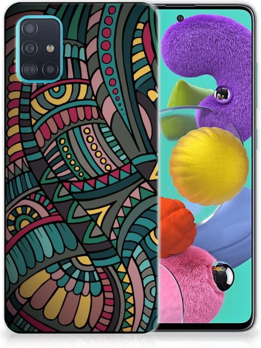 Samsung Galaxy A51 TPU bumper Aztec