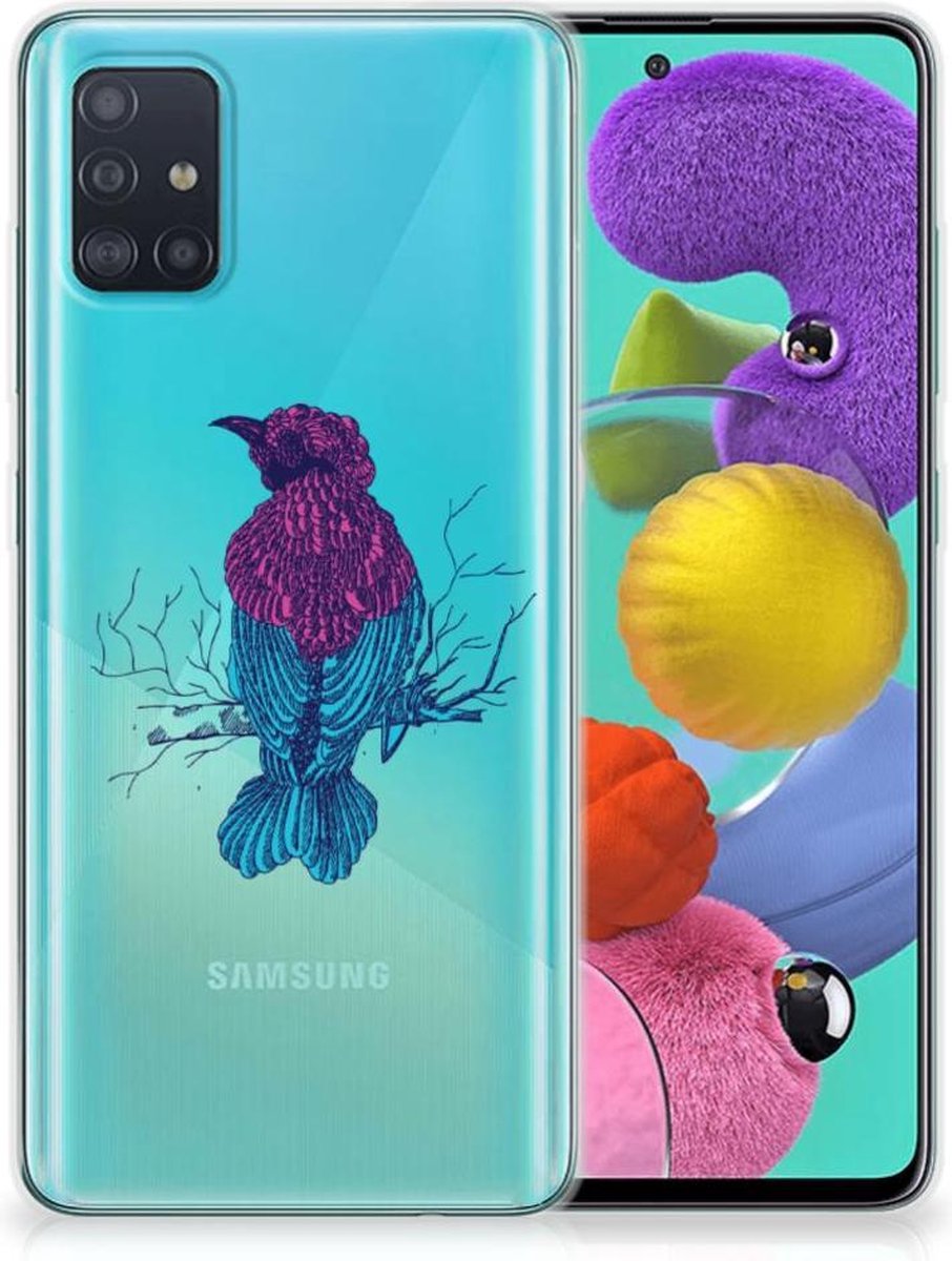 Samsung Galaxy A51 Telefoonhoesje met Naam Merel