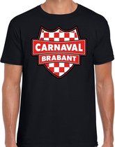 Carnaval verkleed t-shirt Brabant zwart voor heren 2XL