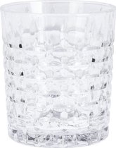 Valetti whiskey glas relief 300 ml