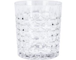 Valetti whiskey glas relief 300 ml