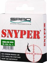 Spro snyper 80M - 0.08mm | 5 KG | green | gevlochten lijn