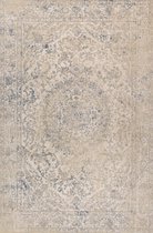 OSTA Belize – Vloerkleed – Tapijt – geweven – wol – eco – duurzaam - modern - vintage - Beige Patroon - 200x250