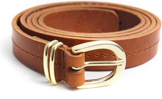 Ceinture Tannery Leather Tannery Leather Femme Marron 105 cm