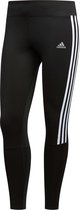 Adidas Run 3Stripes Tight W Sportlegging Dames - Zwart - Maat S