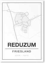 Poster/plattegrond REDUZUM - A4