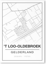 Poster/plattegrond TLOO - A4