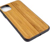 Houten Telefoonhoesje Iphone 11 Pro Max - Bumper case - Bamboe