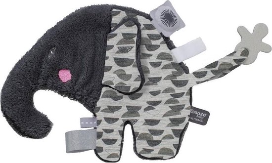 Snoozebaby Speenknuffel Elly Elephant grijs | bol.com