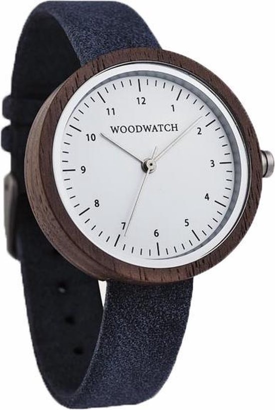 De officiële WoodWatch | Stockholm Navy | Houten horloge dames