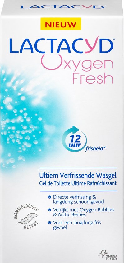 Lactacyd Oxygen Fresh Int Wash - 2x 200ml - intieme hygiëne - Intiemverzorging
