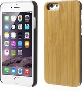 GadgetBay Bamboe houten hardcase iPhone 6 6s cover hoesje echt hout