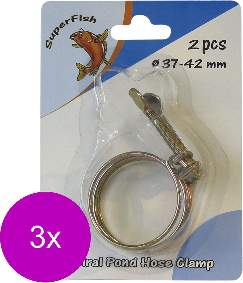 Superfish Spiraalslangklem 2 stuks - Filters - 3 x 37-42 mm