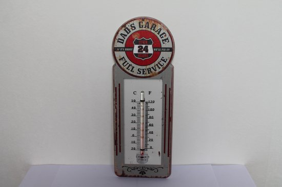 thermometer retro Dad's Garage