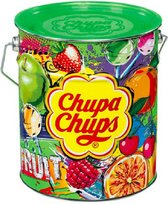 Chupa Chups - The Best Of Fruit Tin - Snoep - 150 stuks - lolly/lollies